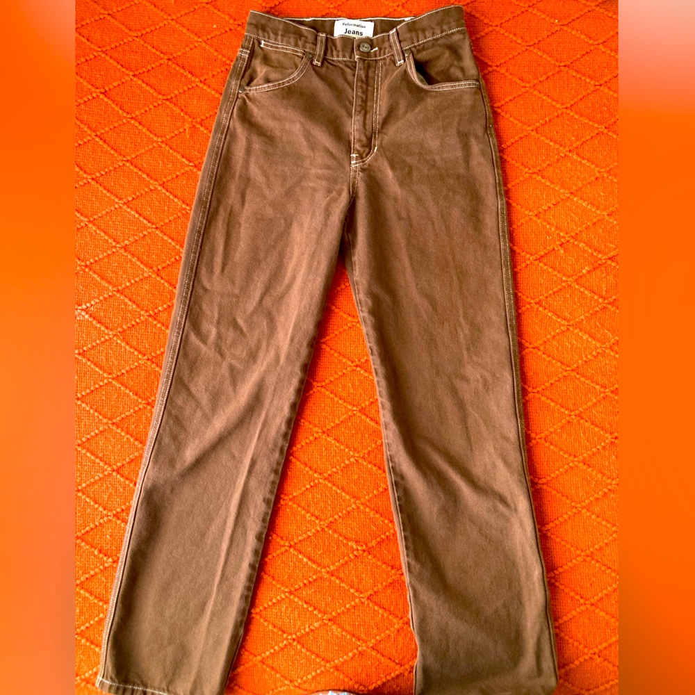 Reformation Cowboy Cut Jeans size 25